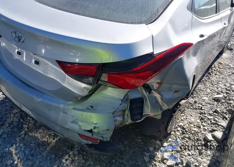 2016 Hyundai Elantra Se from USA, damaged, VIN 5NPDH4AE5GH726283